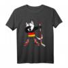 Dabbing Husky Deutschland Eishockey-Fans Trikot – Lustiges Wintersport T-Shirt für Eishockey-Enthusiasten und Deutschland-Fans