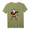 Dabbing Husky Deutschland Eishockey-Fans Trikot – Lustiges Wintersport T-Shirt für Eishockey-Enthusiasten und Deutschland-Fans
