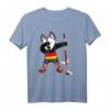 Dabbing Husky Deutschland Eishockey-Fans Trikot – Lustiges Wintersport T-Shirt für Eishockey-Enthusiasten und Deutschland-Fans