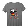 Dabbing Husky Deutschland Eishockey-Fans Trikot – Lustiges Wintersport T-Shirt für Eishockey-Enthusiasten und Deutschland-Fans