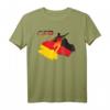 Deutschland Fanartikel T-Shirt & Fanset mit Fahne, Haarreif & Trikot – Perfekt für Fußball, Eishockey & Handball Fans