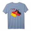 Deutschland Fanartikel T-Shirt & Fanset mit Fahne, Haarreif & Trikot – Perfekt für Fußball, Eishockey & Handball Fans