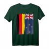 Deutschland Neuseeland Flaggen T-Shirt - Für Doppelstaatsbürgerschaft, Integration & Toleranz zum Geburtstag oder Weihnachten