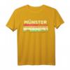 Mein Münster Skyline Deutschland Heimat Stadt Souvenir T-Shirt - Perfektes Geschenk für Münster-Fans, Urlauber & Stadtliebhaber