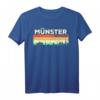Mein Münster Skyline Deutschland Heimat Stadt Souvenir T-Shirt - Perfektes Geschenk für Münster-Fans, Urlauber & Stadtliebhaber