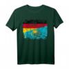 Kasachstan Deutschland Flagge T-Shirt für Damen, Herren & Kinder | Nationalflaggen-Shirt