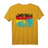 Kasachstan Deutschland Flagge T-Shirt für Damen, Herren & Kinder | Nationalflaggen-Shirt