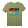 Kasachstan Deutschland Flagge T-Shirt für Damen, Herren & Kinder | Nationalflaggen-Shirt
