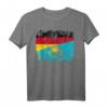 Kasachstan Deutschland Flagge T-Shirt für Damen, Herren & Kinder | Nationalflaggen-Shirt