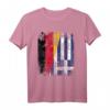 GRIECHENLAND DEUTSCHLAND Flagge T-Shirt für Damen, Herren & Kinder – Klassisch geschnitten, perfekt für patriotische Anlässe