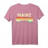 Mein Mainz Skyline Deutschland Heimat Stadt Souvenir T-Shirt - Stolzes Mainz T-Shirt als Geschenk zum Geburtstag, Weihnachten oder für den Urlaub