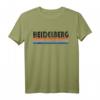 Vintage 1980er Stil Heidelberg Deutschland T-Shirt - Retro Souvenir & Geschenk für Heidelberg Fans und Freunde