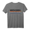 Vintage 1980er Stil Heidelberg Deutschland T-Shirt - Retro Souvenir & Geschenk für Heidelberg Fans und Freunde