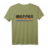 Vintage 1980er Stil Meppen Deutschland T-Shirt – Retro Souvenir & Geschenk für Fans und Freunde