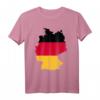 Deutschland Landkarte T-Shirt mit Flagge – Patriotisches Design für Deutschland-Liebhaber und Touristen