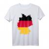 Deutschland Landkarte T-Shirt mit Flagge – Patriotisches Design für Deutschland-Liebhaber und Touristen