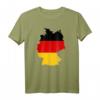 Deutschland Karte mit Flagge T-Shirt – Klassisch geschnitten, perfekt für Deutsche, Touristen und Heimatverbundene
