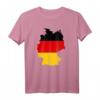 Deutschland Karte mit Flagge T-Shirt – Klassisch geschnitten, perfekt für Deutsche, Touristen und Heimatverbundene