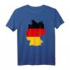 Deutschland Karte mit Flagge T-Shirt – Klassisch geschnitten, perfekt für Deutsche, Touristen und Heimatverbundene