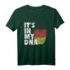 Deutschland Flagge Fingerabdruck T-Shirt - 'It's In My DNA' für Männer und Frauen, stolz auf deutsche Wurzeln
