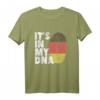 Deutschland Flagge Fingerabdruck T-Shirt - 'It's In My DNA' für Männer und Frauen, stolz auf deutsche Wurzeln