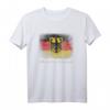 Deutsche Flagge Deutschland German Flag T-Shirt – Klassisch geschnitten, doppelt genähter Saum für patriotischen Stil