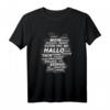 T-Shirt Deutschland Karte mit Dialekten - Lustiges Dialekt-Design für Bayern, Sachsen, Norddeutsch & mehr | Perfektes Geschenk für Dialektfans