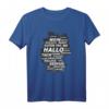 T-Shirt Deutschland Karte mit Dialekten - Lustiges Dialekt-Design für Bayern, Sachsen, Norddeutsch & mehr | Perfektes Geschenk für Dialektfans