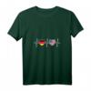 Damen Deutschland & USA Flagge T-Shirt mit V-Ausschnitt – Perfekt für Doppelstaatsbürger, Reisen und Städtetrips in New York, Las Vegas, Miami & San Francisco