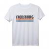 Vintage 1980er Stil Flensburg Deutschland T-Shirt - Retro Souvenir & Geschenk für Flensburg Fans