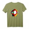 Deutschland Flagge und Italien T-Shirt - Kulturelles Geschenk für Italien- und Deutschlandfans, Geburtstags- und Weihnachtsgeschenk