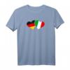 Deutschland Italien T-Shirt Liebe Herz Freunde - Perfektes Geschenk für Liebhaber beider Kulturen, Freunde & Familie
