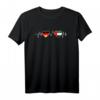 Deutschland Dubai Herzschlag T-Shirt – Perfekt für Dubai Fans und Reisende im Persischen Golf