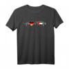 Deutschland Dubai Herzschlag T-Shirt – Perfekt für Dubai Fans und Reisende im Persischen Golf