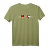 Deutschland Dubai Herzschlag T-Shirt – Perfekt für Dubai Fans und Reisende im Persischen Golf