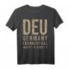 Frankenthal Deutschland T-Shirt - Klassisch geschnitten, doppelt genähter Saum, langlebige Freizeitkleidung