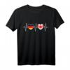 Deutschland und Kanada Flaggen T-Shirt – Doppelte Staatsbürgerschaft, Reise- und Geschenkidee für Touristen und Weltenbummler
