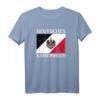Deutsches Kaiserreich Flagge T-Shirt – Klassisch geschnitten, doppelt genähter Saum, patriotische Kleidung mit historischer Flagge