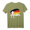 Biathlon Biathlet Deutschland Fahne Langlauf Ski Geschenk T-Shirt - Perfektes Wintersport- und Skimotiv-Shirt für Männer und Frauen