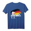 Biathlon Biathlet Deutschland Fahne Langlauf Ski Geschenk T-Shirt - Perfektes Wintersport- und Skimotiv-Shirt für Männer und Frauen