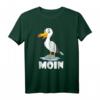 Moin, Möwe Norddeutschland T-Shirt – Perfektes Geschenk für Urlauber und Einheimische an Ostsee & Nordsee, Insel- und Festland-Design