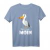 Moin, Möwe Norddeutschland T-Shirt – Perfektes Geschenk für Urlauber und Einheimische an Ostsee & Nordsee, Insel- und Festland-Design