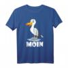 Moin, Möwe Norddeutschland T-Shirt – Perfektes Geschenk für Urlauber und Einheimische an Ostsee & Nordsee, Insel- und Festland-Design