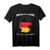 Heimatliebe ist kein Verbrechen Deutschland Zuerst Patrioten T-Shirt – Vintage Design für Deutschlandfans & Wähler bei Bundestags- & Länderwahlen