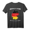 Heimatliebe ist kein Verbrechen Deutschland Zuerst Patrioten T-Shirt – Vintage Design für Deutschlandfans & Wähler bei Bundestags- & Länderwahlen