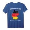 Heimatliebe ist kein Verbrechen Deutschland Zuerst Patrioten T-Shirt – Vintage Design für Deutschlandfans & Wähler bei Bundestags- & Länderwahlen