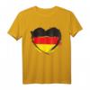 Deutschland Fanartikel Herz Design – T-Shirt, Fahne, Haarreif & Trikot für Fußball, Eishockey & Handball Fans
