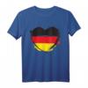 Deutschland Fanartikel Herz Design – T-Shirt, Fahne, Haarreif & Trikot für Fußball, Eishockey & Handball Fans