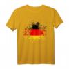 Deutschland Flagge im Musik Stil T-Shirt – Kreatives Geschenk für Musiker, Fans & Deutschlandliebhaber bei Konzerten & Geburtstagen