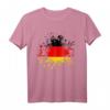 Deutschland Flagge im Musik Stil T-Shirt – Kreatives Geschenk für Musiker, Fans & Deutschlandliebhaber bei Konzerten & Geburtstagen